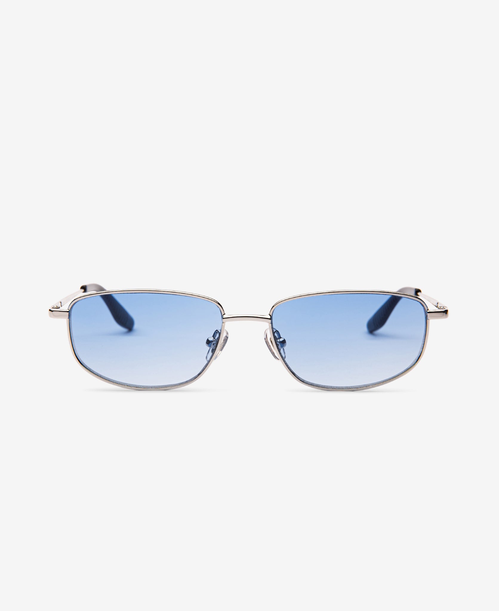messyweekend-laurence-sonnenbrille-black-gradient-blue-metall-rechteckig image 1