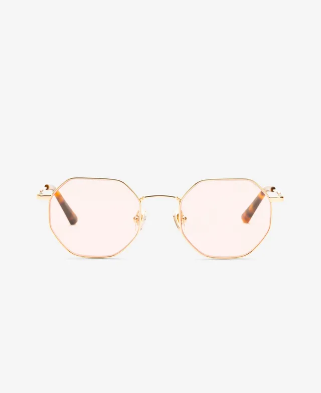 messyweekend-liam-optics-blaulichtbrille-gold-peach-red-tint image 1