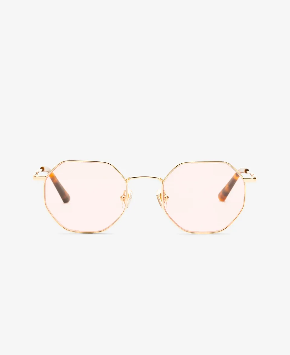 messyweekend-liam-optics-blaulichtbrille-gold-peach-red-tint image 1