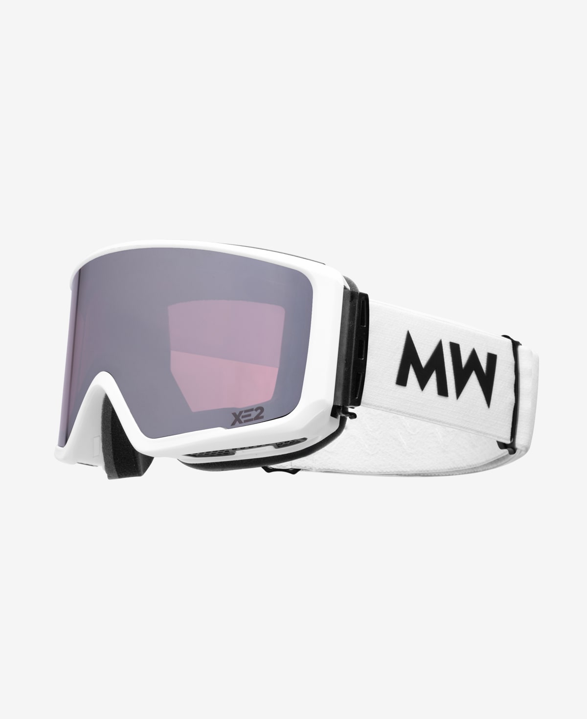 messyweekend-flip-xe2-skibrille-white-silver-mirrored image 2