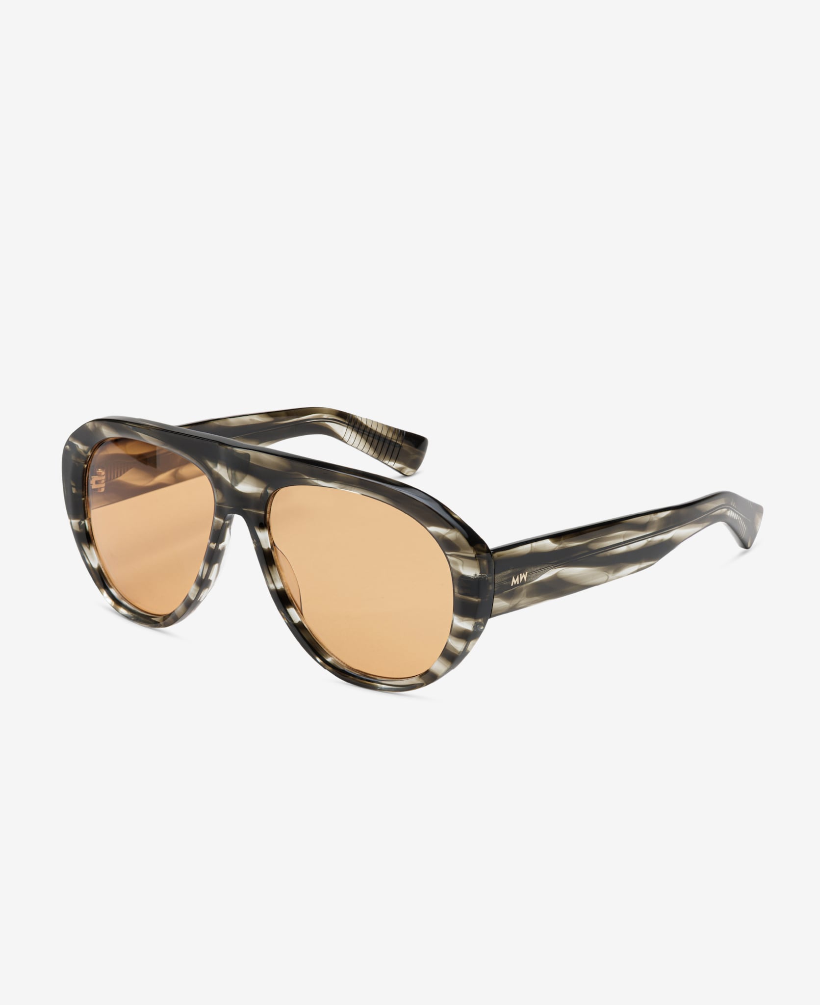 messyweekend-mick-premium-sonnenbrille-havana-green-amber image 3