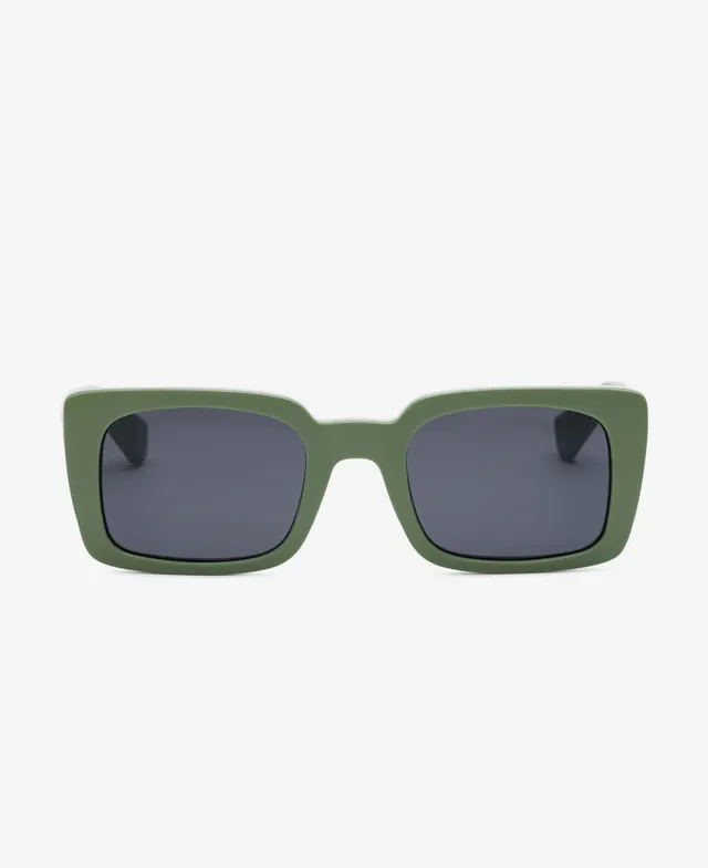 messyweekend-anna-sonnenbrille-sage-grey-rechteckig-oversized image 1
