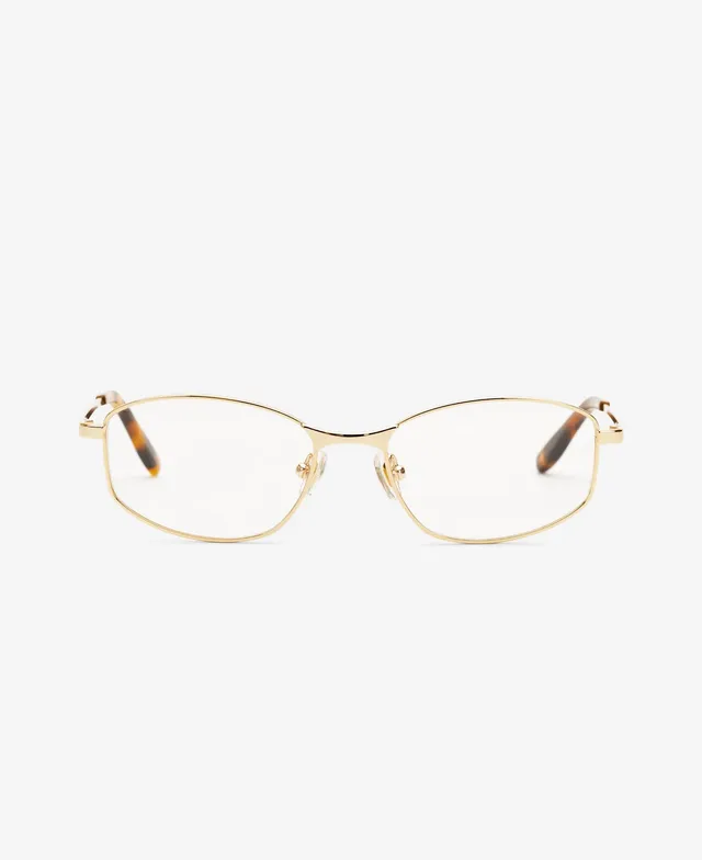messyweekend-lexie-optics-blaulichtbrille-gold-clear image 1