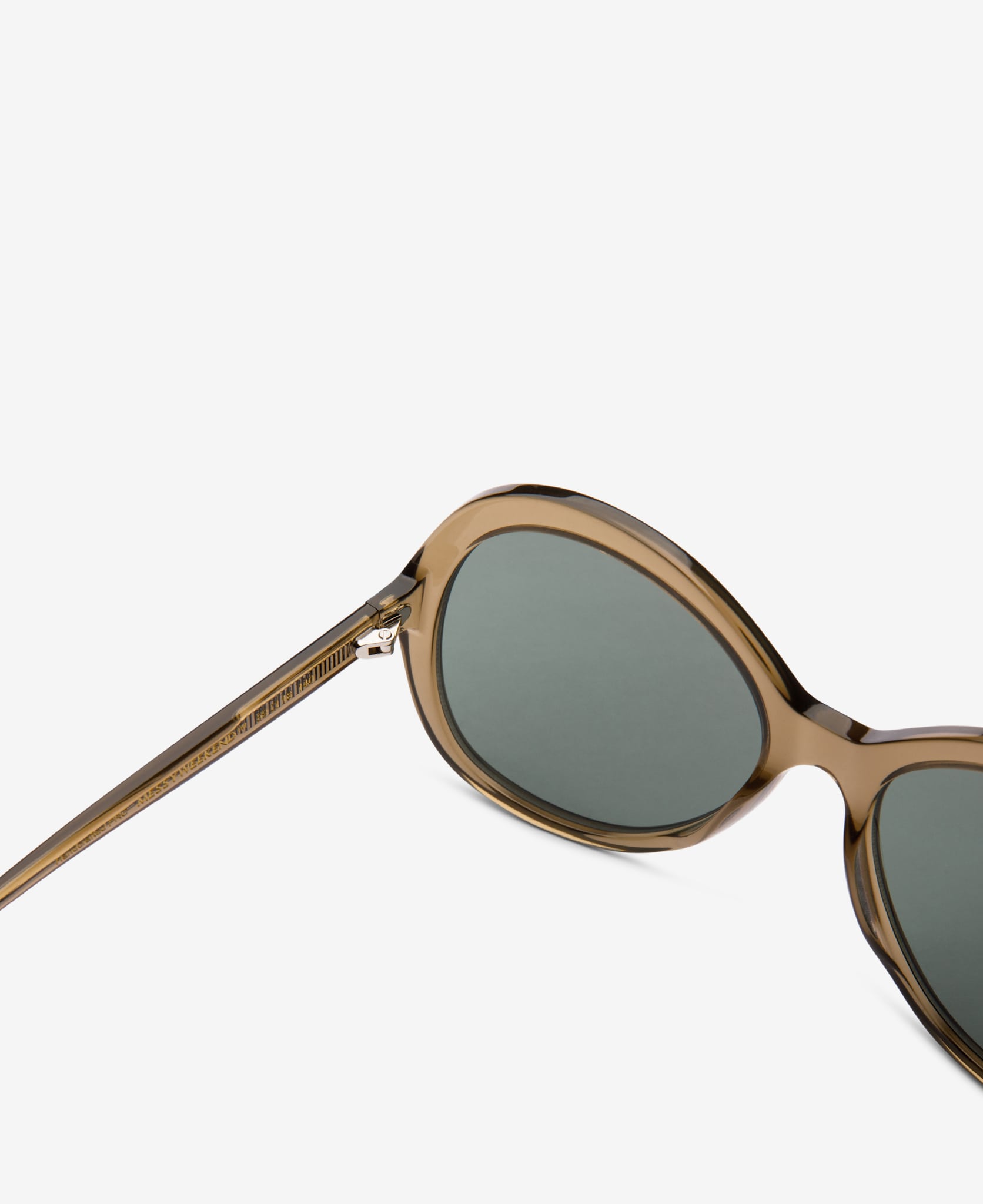 messyweekend-olivia-sonnenbrille-bottle-green-green-rund-oversized image 3