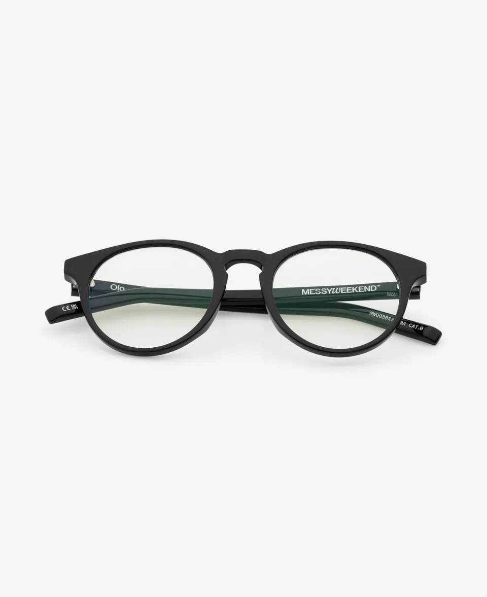 messyweekend-olo-sonnenbrille-black-clear image 1