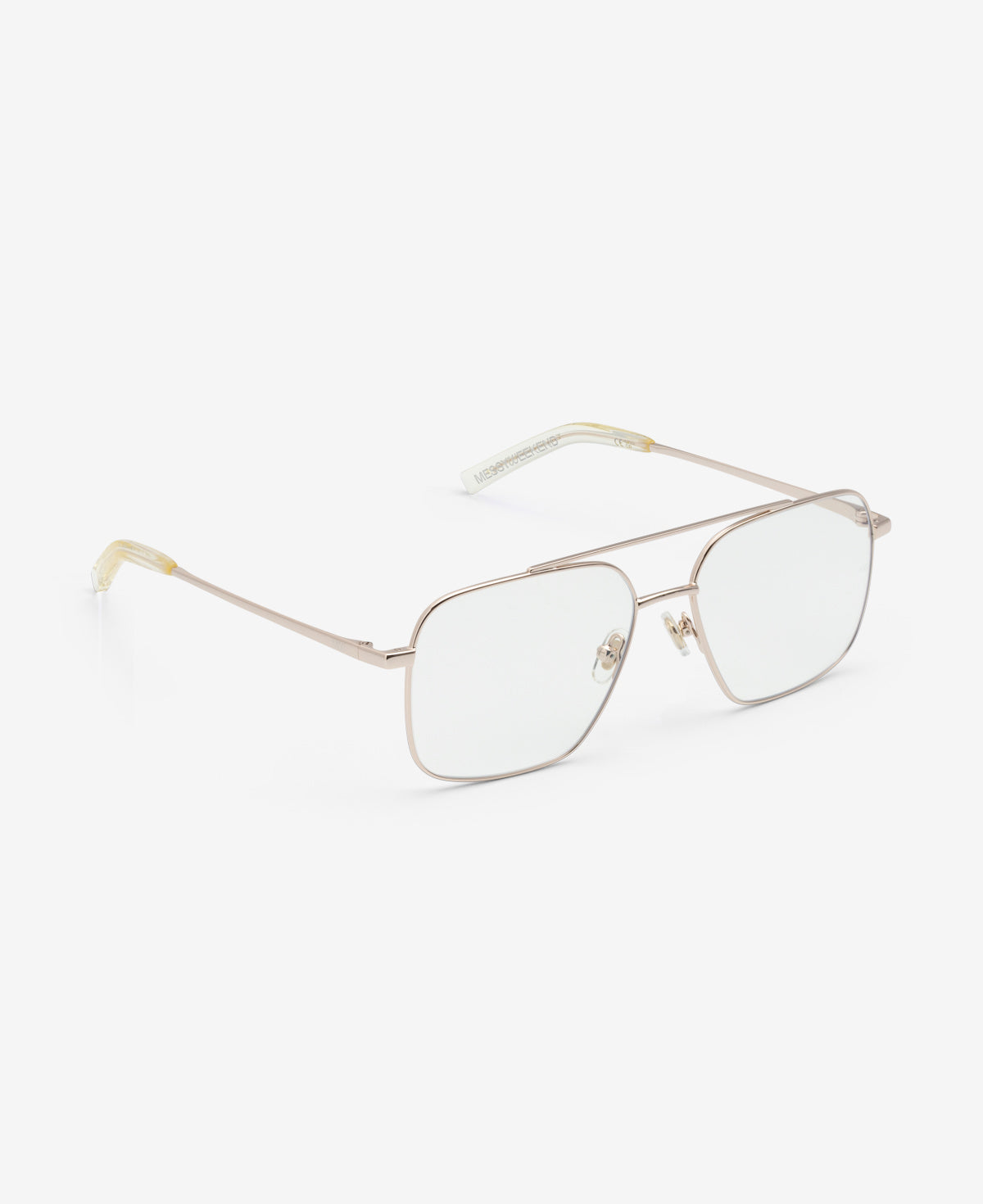 messyweekend-veo-sonnenbrille-shiny-gold-clear image 5