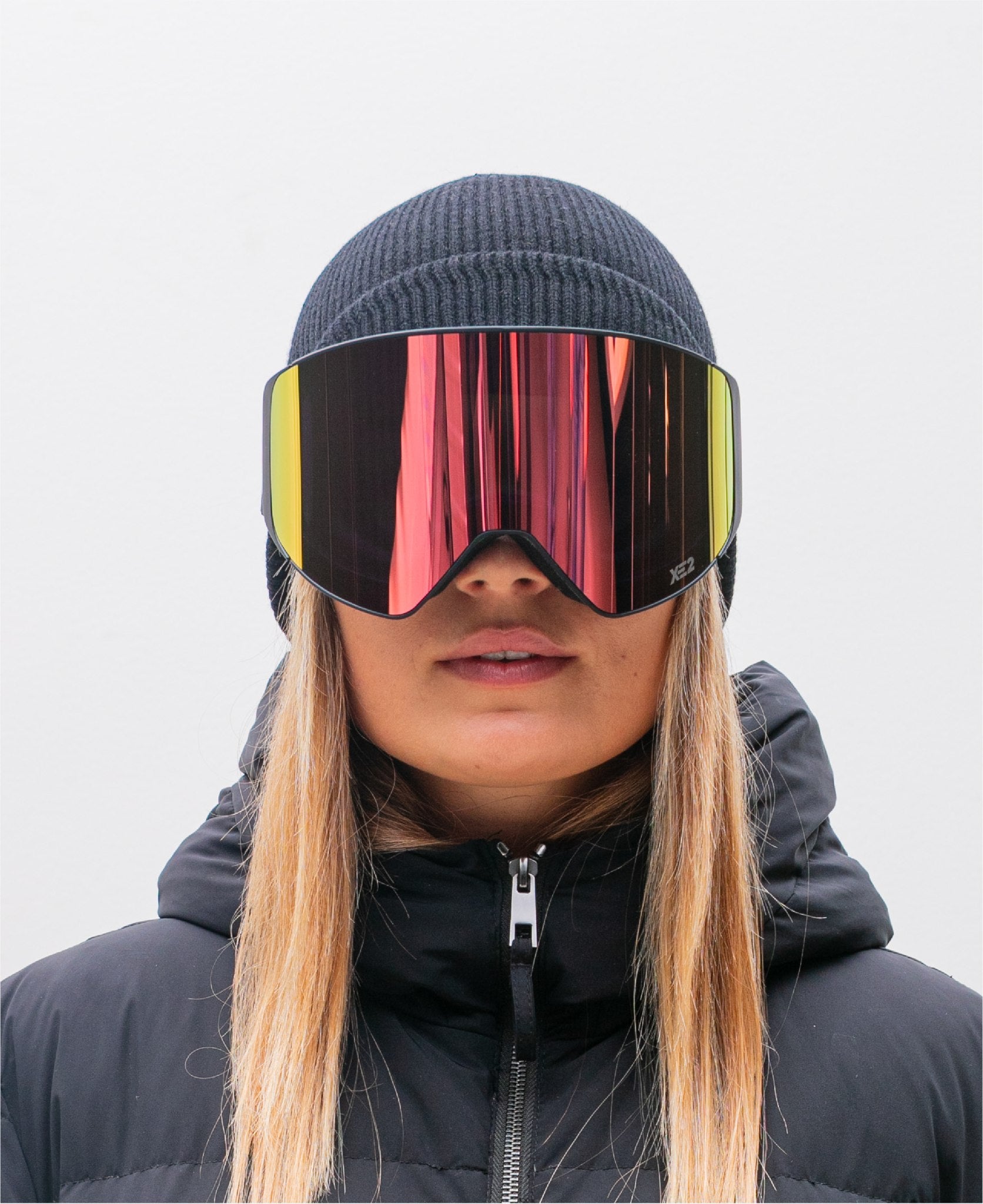 messyweekend-clear-xe2-skibrille-black-sunset image 4