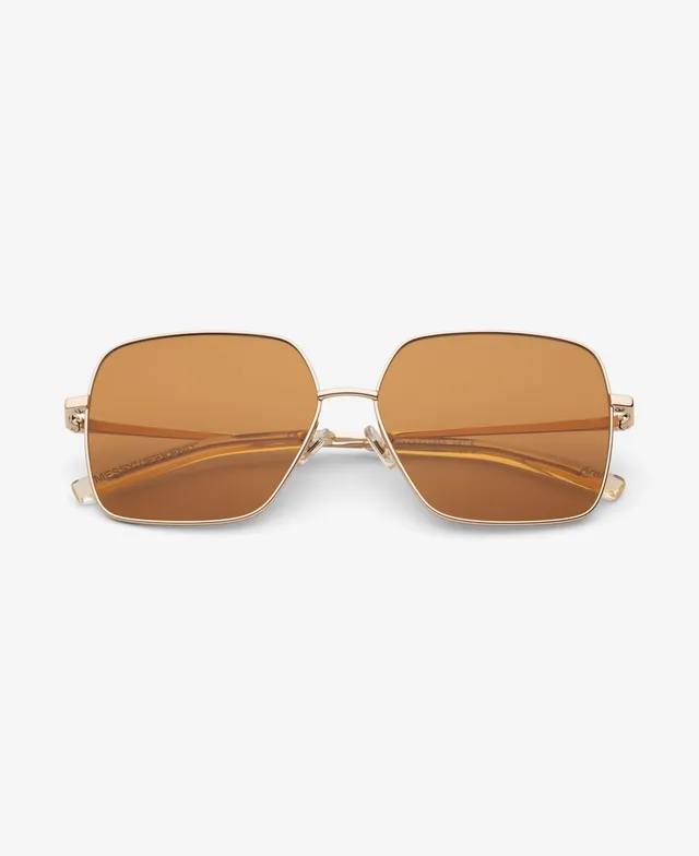 messyweekend-arel-sonnenbrille-shiny-gold-rich-orange image 1