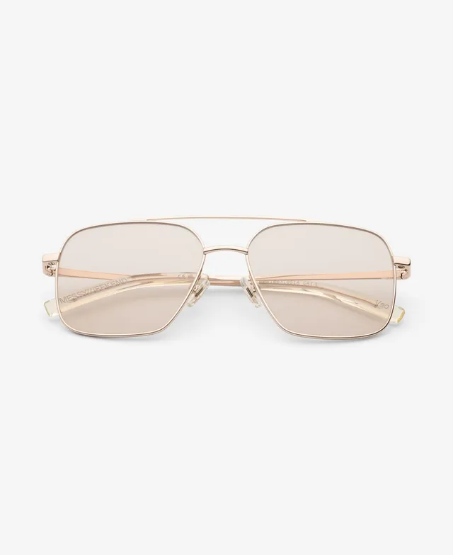 messyweekend-veo-aviator-sonnenbrille-shiny-gold-soft-brown image 1