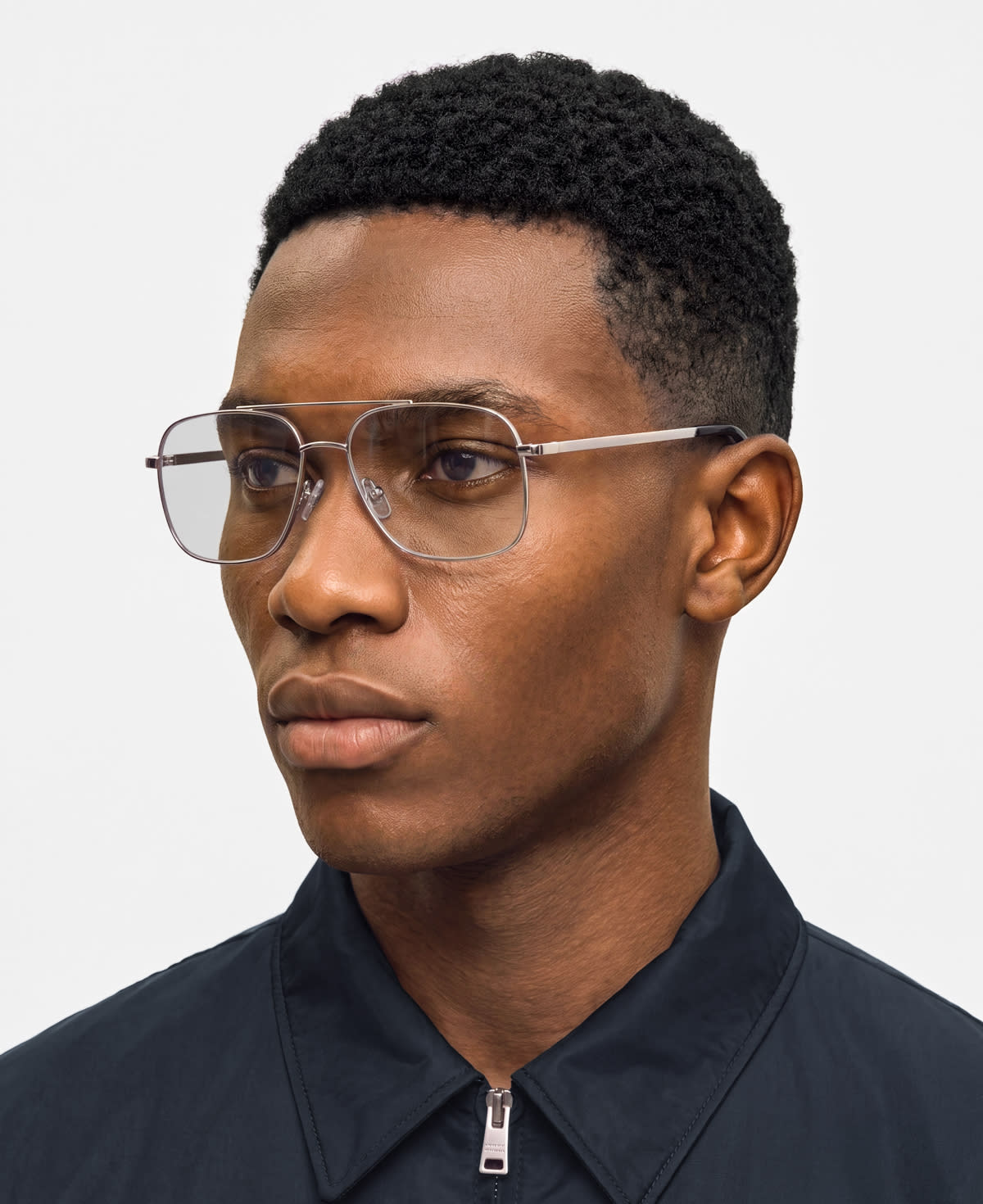 messyweekend-veo-sonnenbrille-shiny-silver-clear image 3