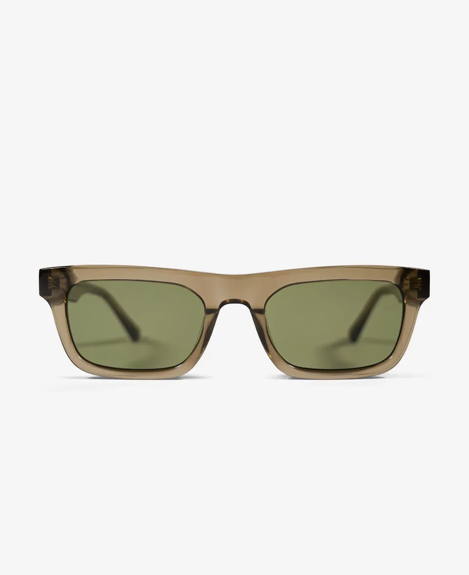 messyweekend-new-dylan-sonnenbrille-bottle-green-schmal-rechteckig image 1