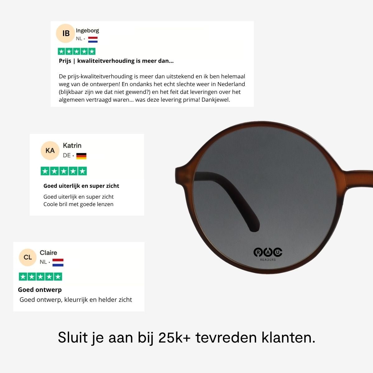 rau-readers-avenue-sonnenbrille-mit-st-rke-dark-brown-matte image 5