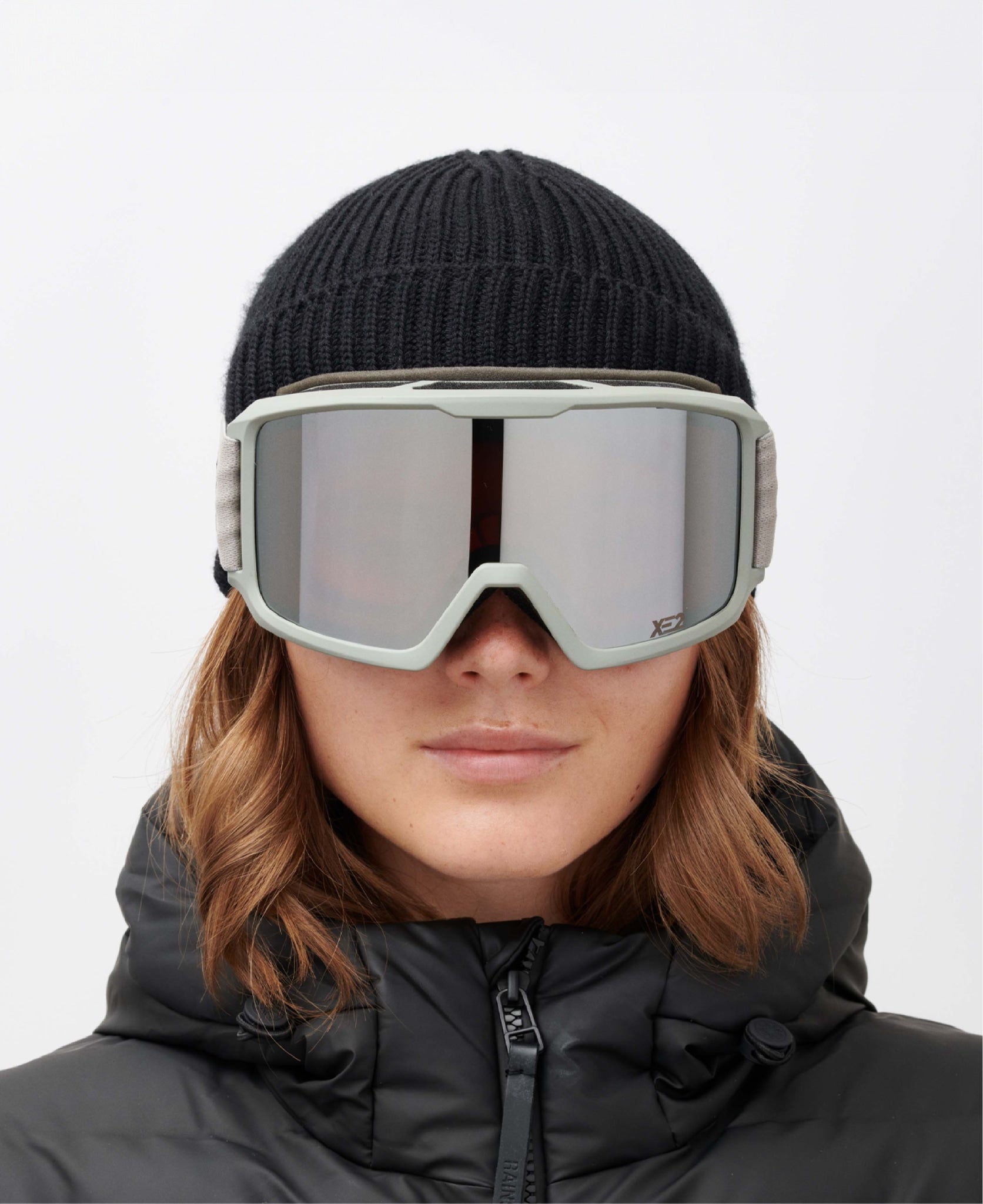 messyweekend-ferdi-xe2-skibrille-light-grey-silver-mirrored image 2