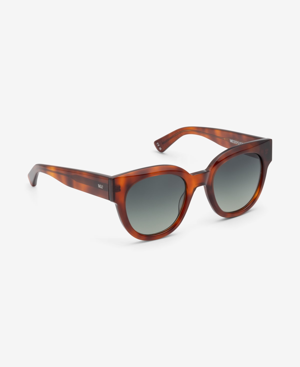 messyweekend-iona-sonnenbrille-burnt-havana-deep-green-gradient image 5