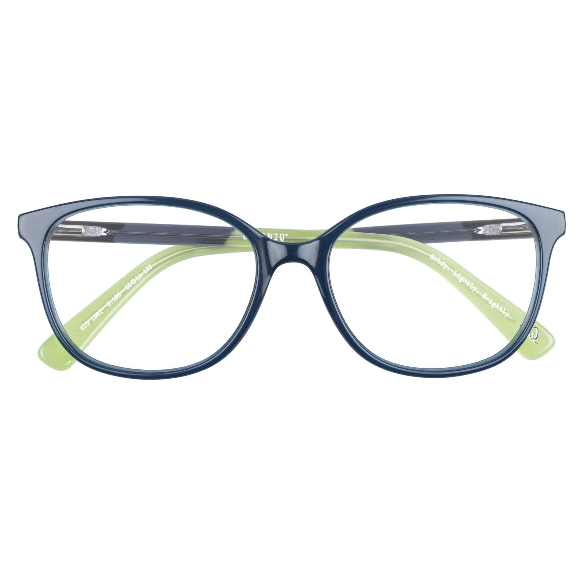botaniq-brille-mit-sehst-rke-f-r-damen-schmetterling-acetat-gloss-navy-cork-navy image 2