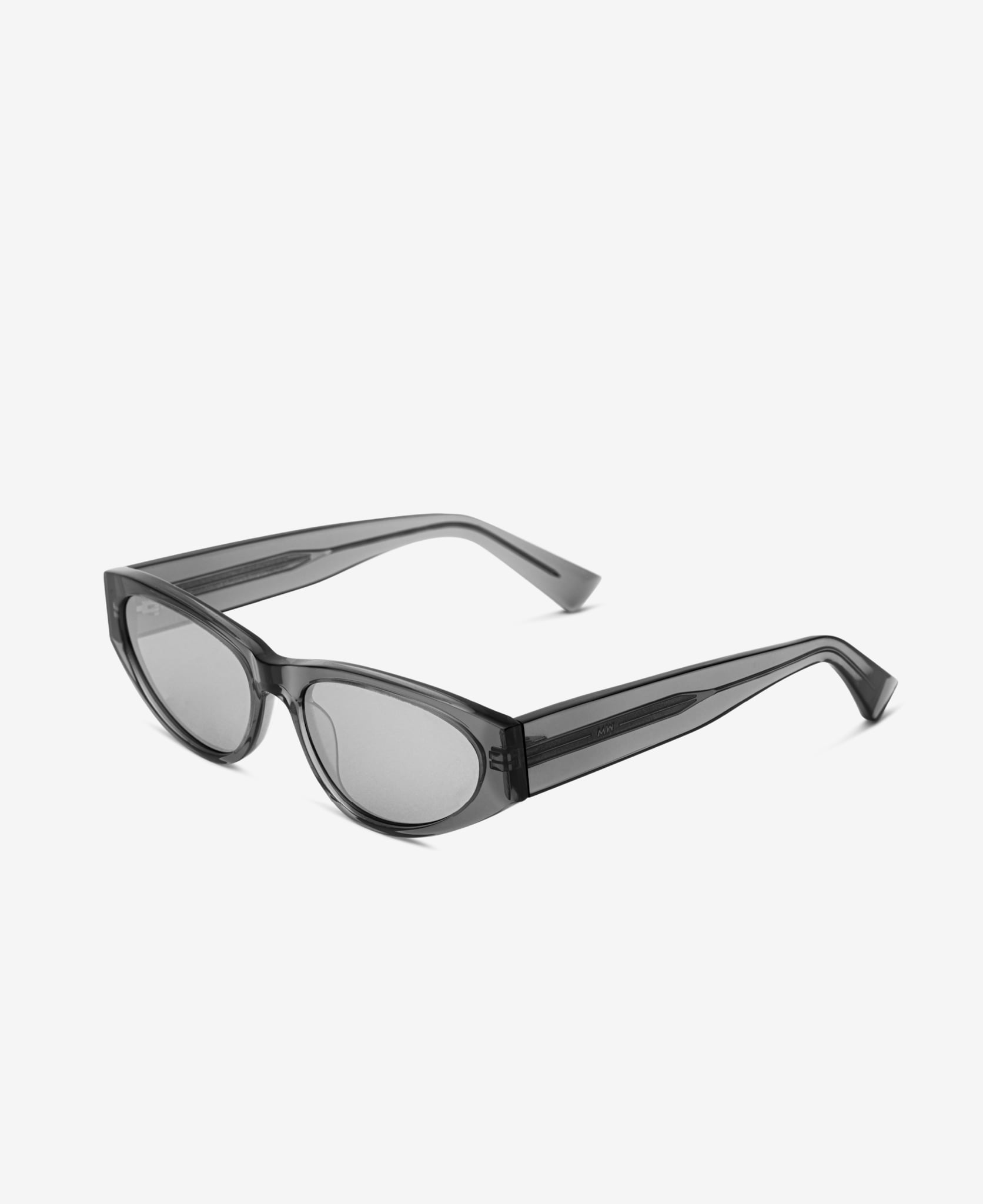 messyweekend-blade-sonnenbrille-transparent-grey-silver-mirrored image 2