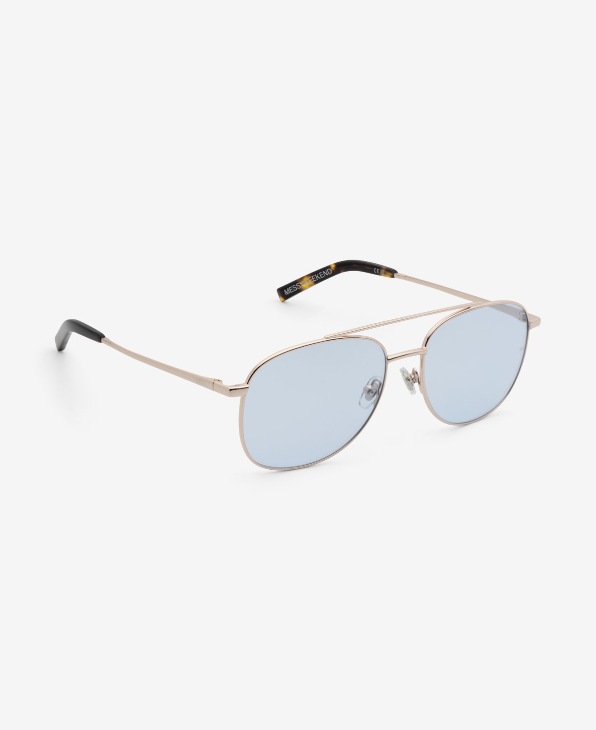 messyweekend-sain-sonnenbrille-shiny-gold-soft-blue image 5