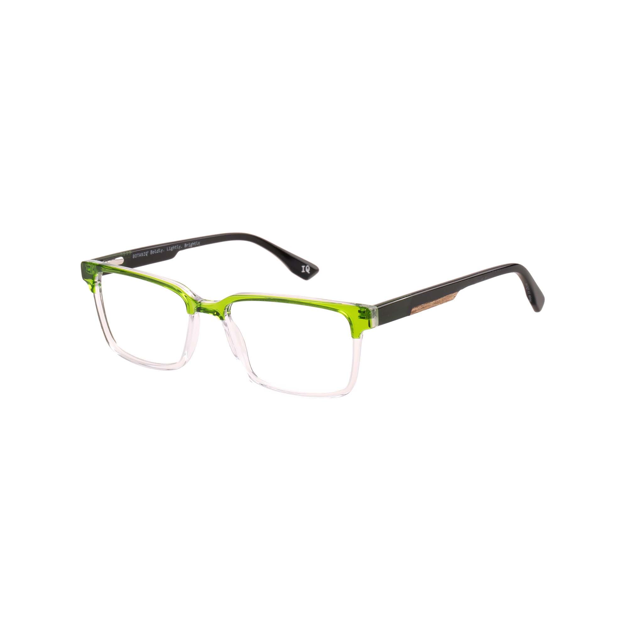 botaniq-rechteckig-herrenbrille-aus-acetat-mit-sehst-rke-gr-n image 1