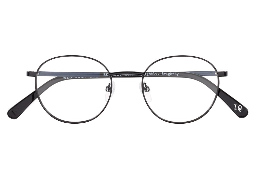 botaniq-brille-mit-sehst-rke-f-r-herren-rund-edelstahl-schwarz-holz-blau-inkl-et image 2