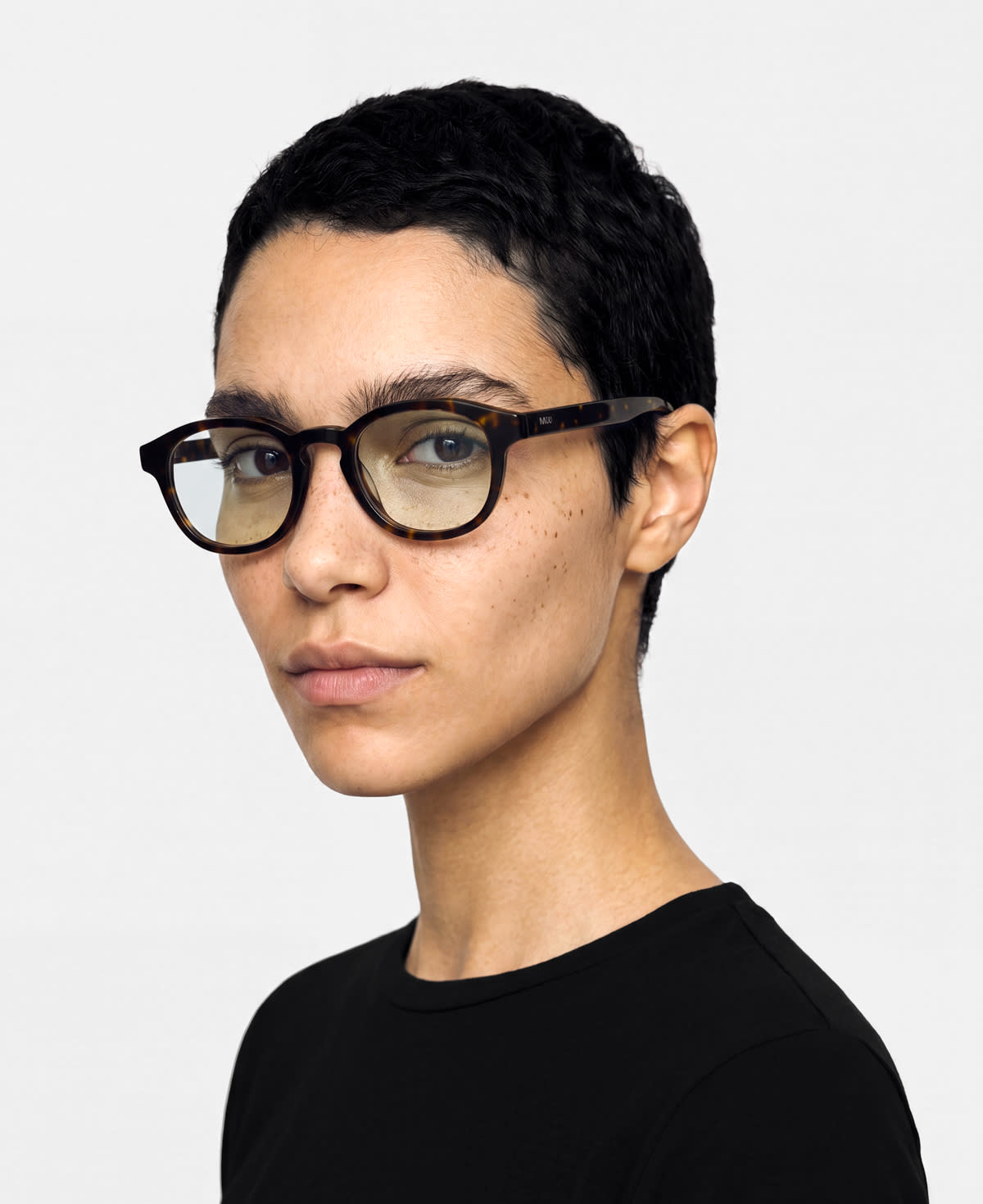 messyweekend-aki-brille-dark-havana-clear image 3