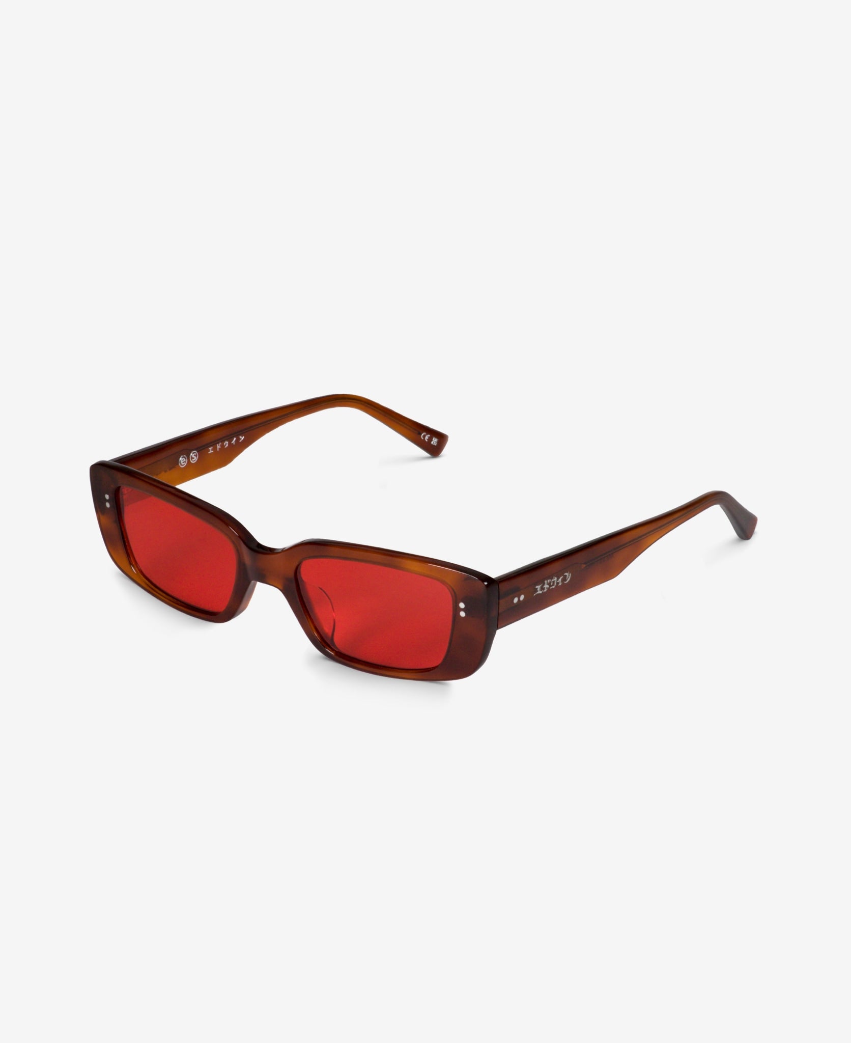 messyweekend-grace-edwin-sonnenbrille-tortoise-red image 2