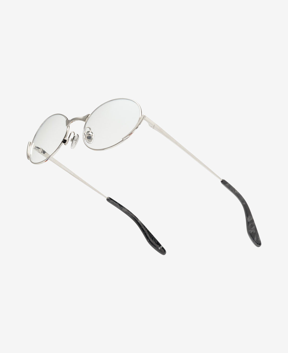 messyweekend-nomi-premium-sonnenbrille-shiny-silver-clear image 4