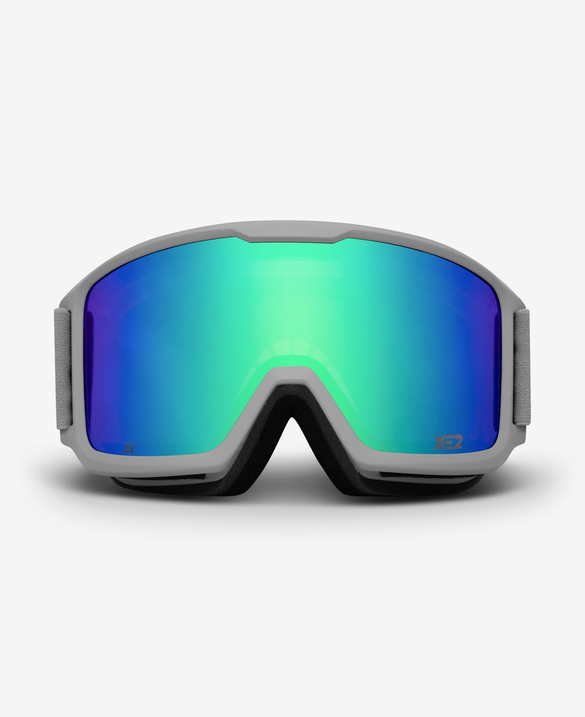 messyweekend-ferdi-xe2-skibrille-light-grey-green-mirrored image 1