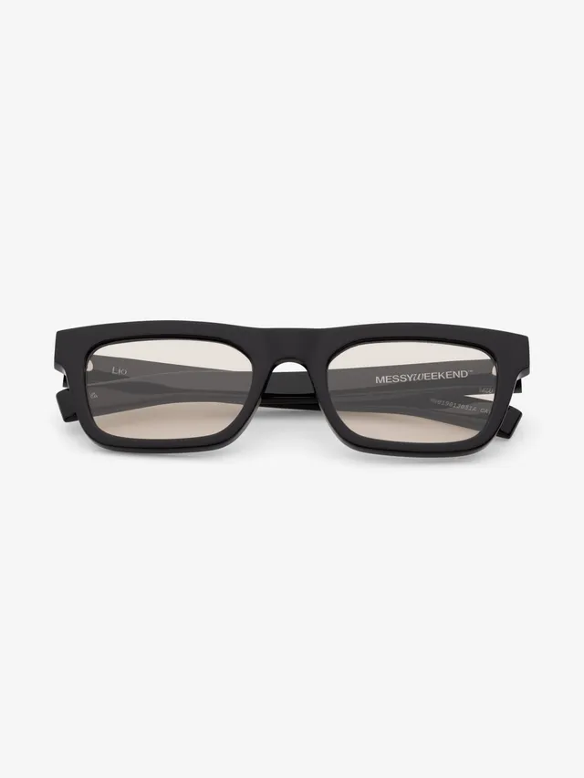 messyweekend-lio-sonnenbrille-black-soft-brown-slim-rechteck-acetat image 1