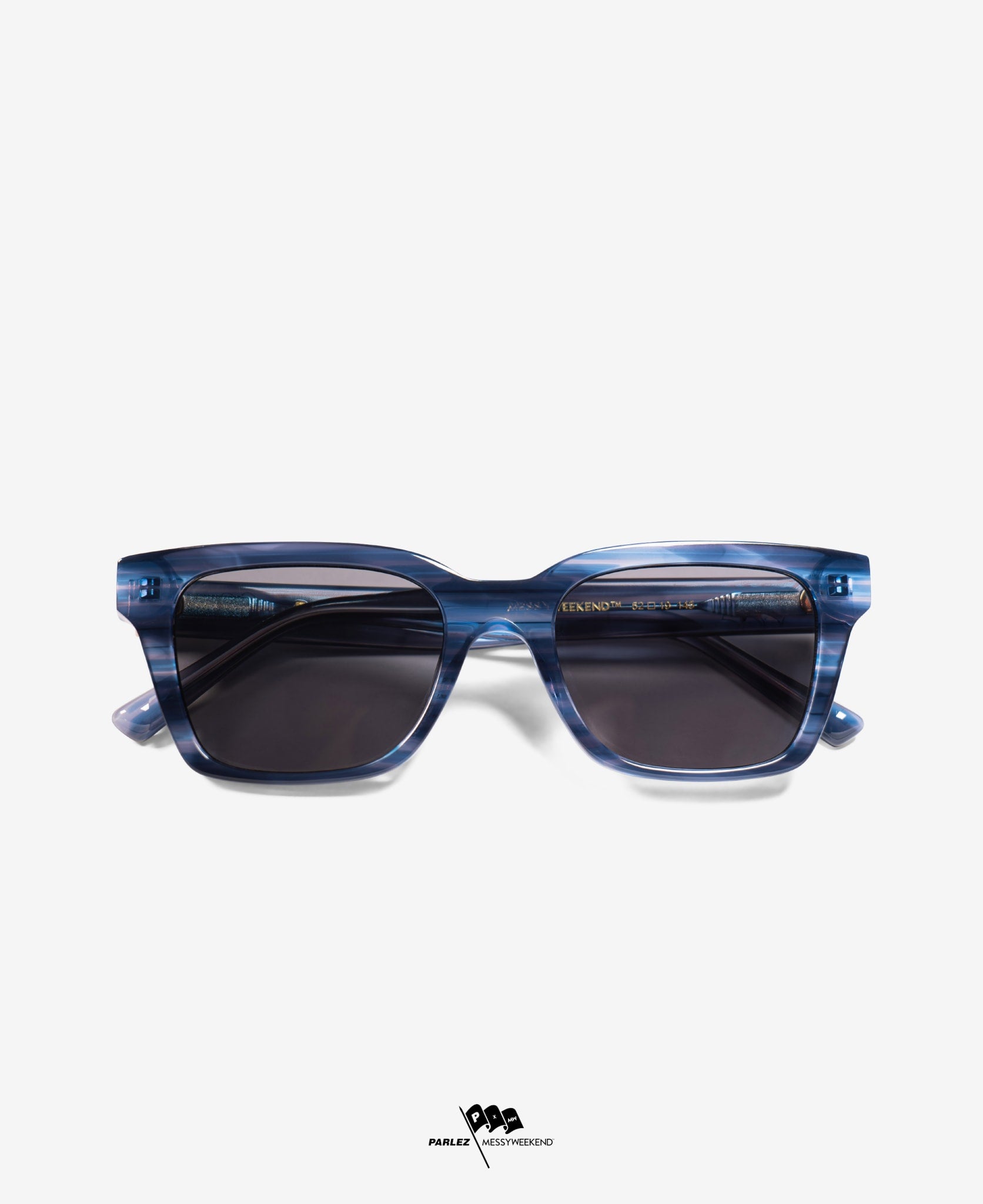 messyweekend-parlez-x-mw-sonnenbrille-blue-havana-grey image 4