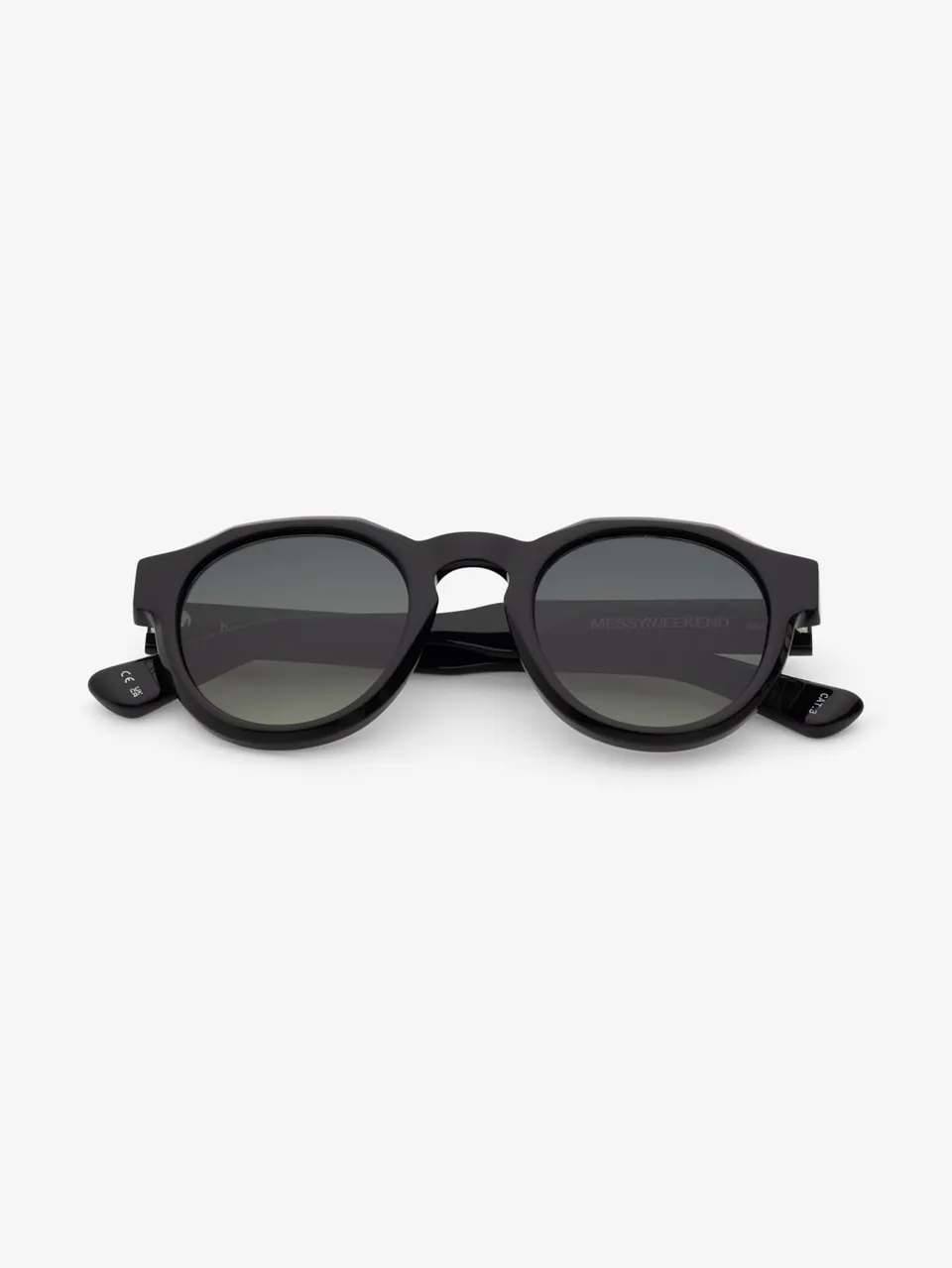 messyweekend-kael-brille-black-deep-green-gradient image 1