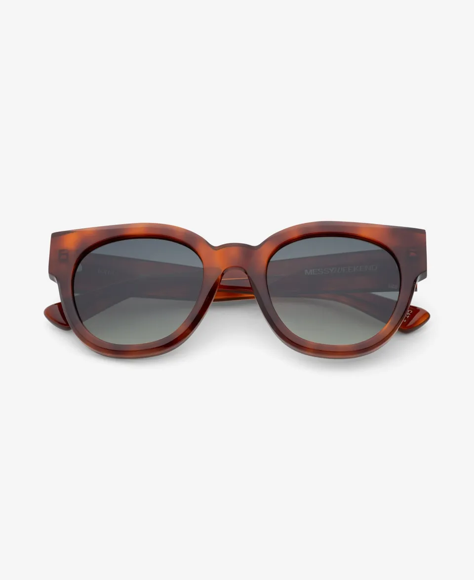 messyweekend-iona-sonnenbrille-burnt-havana-deep-green-gradient image 1