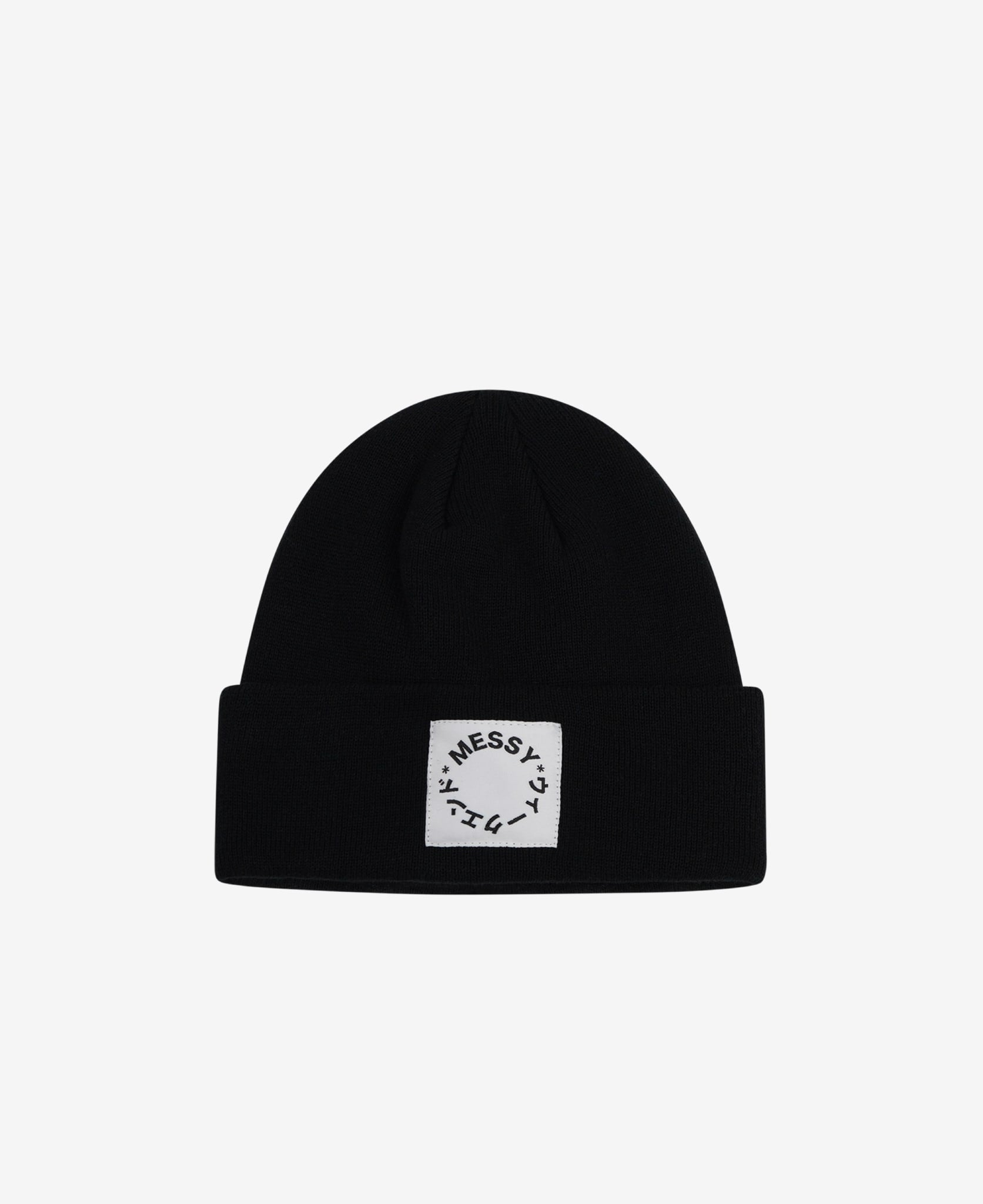 messyweekend-beanie-tom-m-tze-black-baumwolle image 1