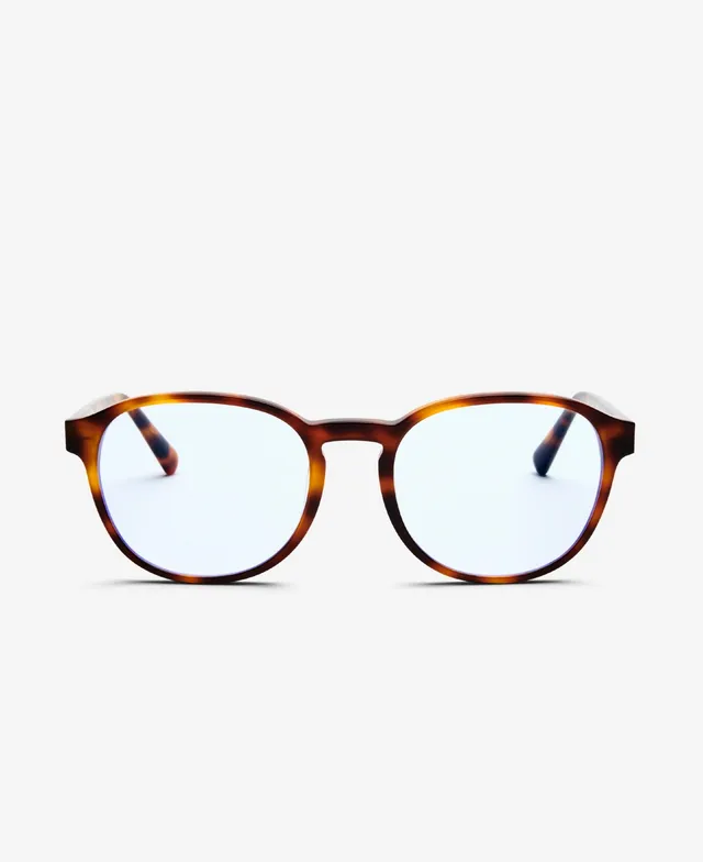 messyweekend-ryan-blaulichtbrille-tortoise-clear-leicht-eckig image 1
