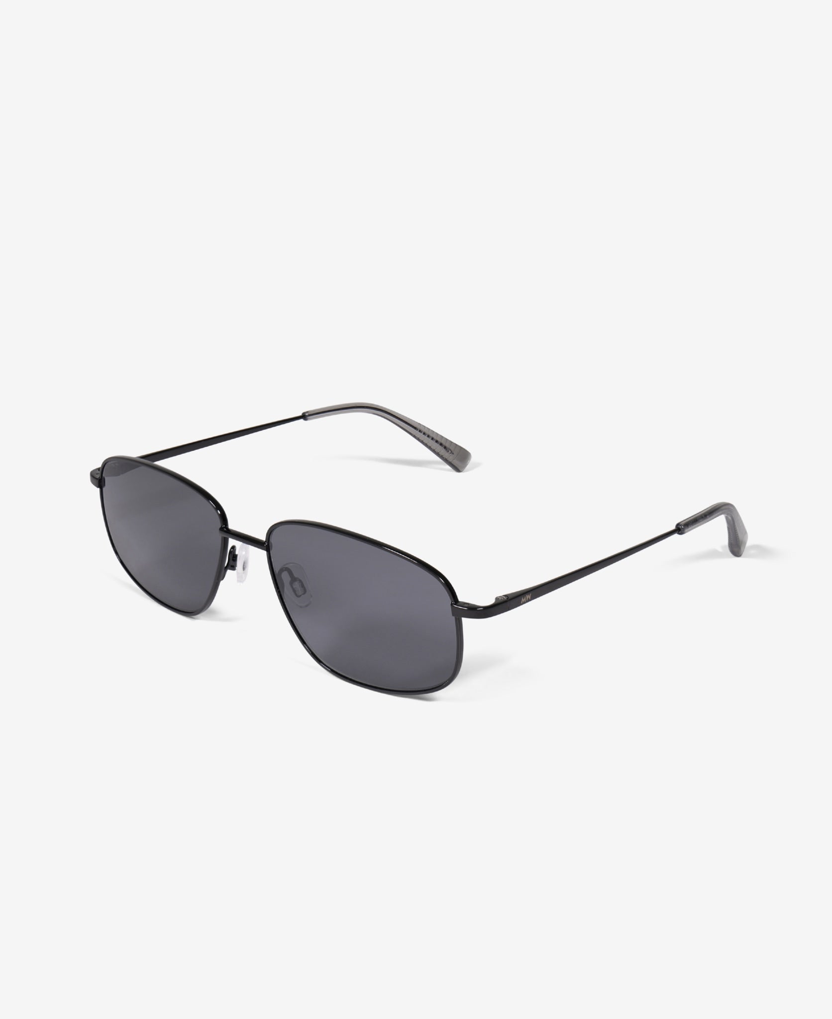 messyweekend-laurence-brille-black-grey-metall-rechteckig image 2