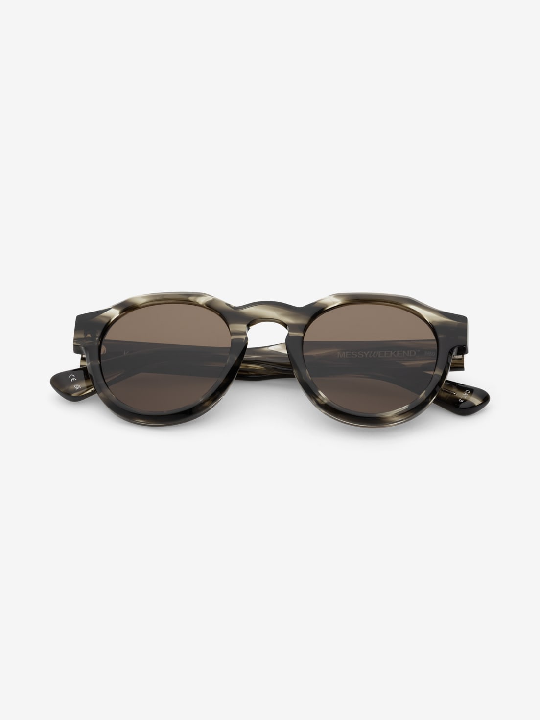 messyweekend-kael-brillenfassung-grey-drift-deep-khaki image 1