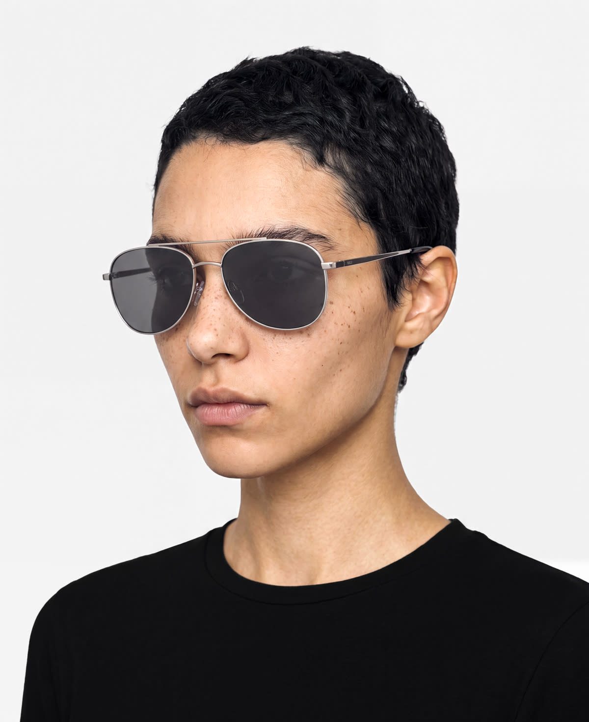 messyweekend-sain-aviator-sonnenbrille-shiny-silver-deep-grey image 3