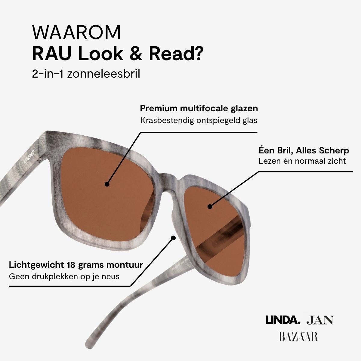 rau-readers-bazaar-multifokale-sonnenbrille-grey-wood-matte-mit-st-rke image 5