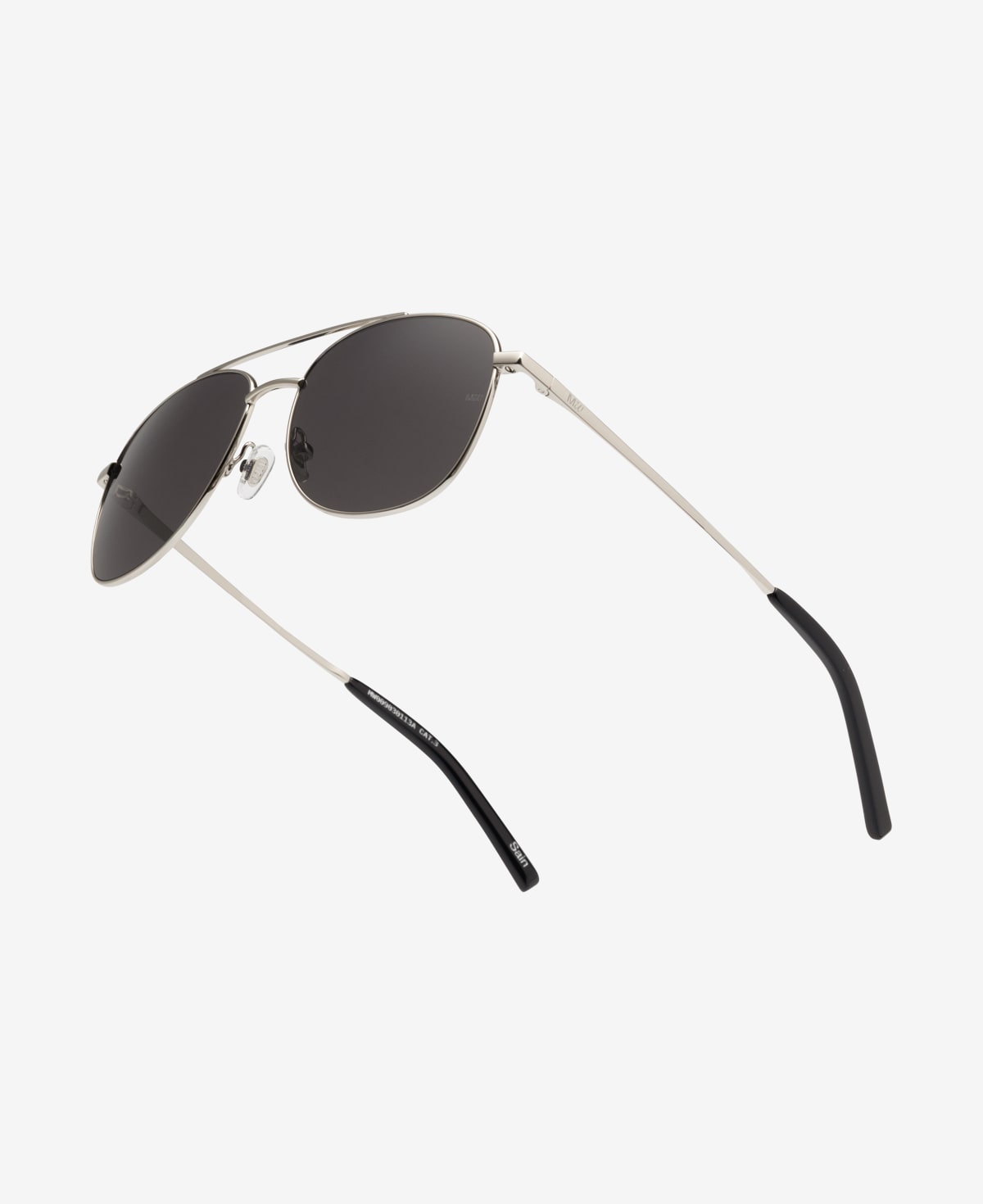 messyweekend-sain-aviator-sonnenbrille-shiny-silver-deep-grey image 4
