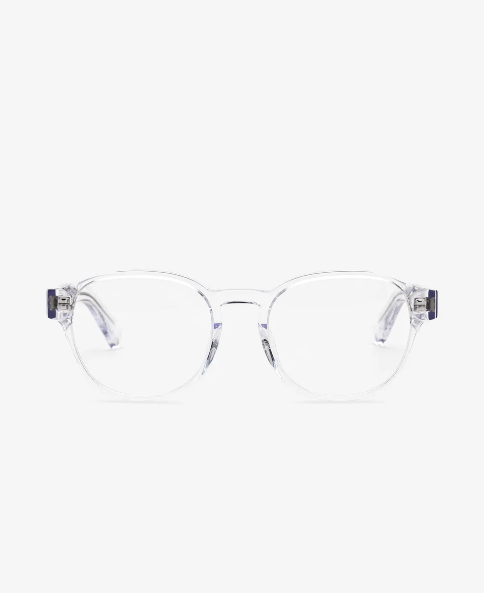 messyweekend-ryan-blaulichtbrille-crystal-transparent image 1