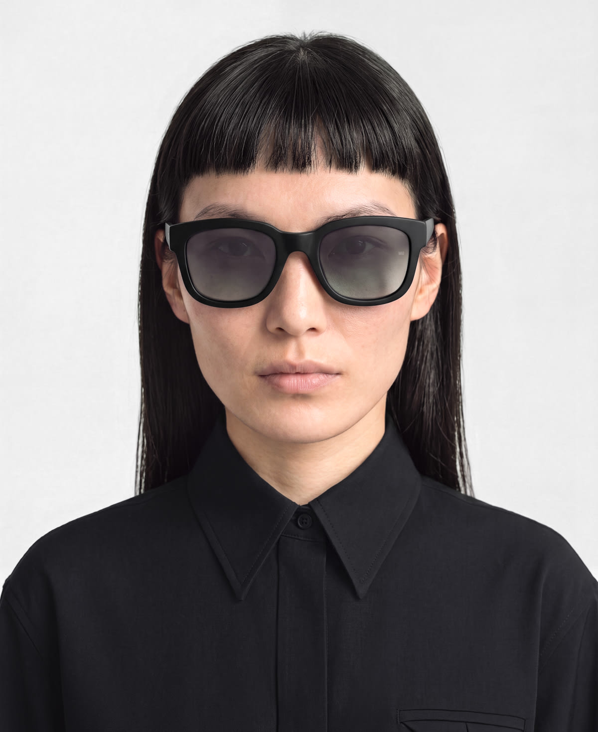 messyweekend-lu-sonnenbrille-black-deep-green-gradient image 2