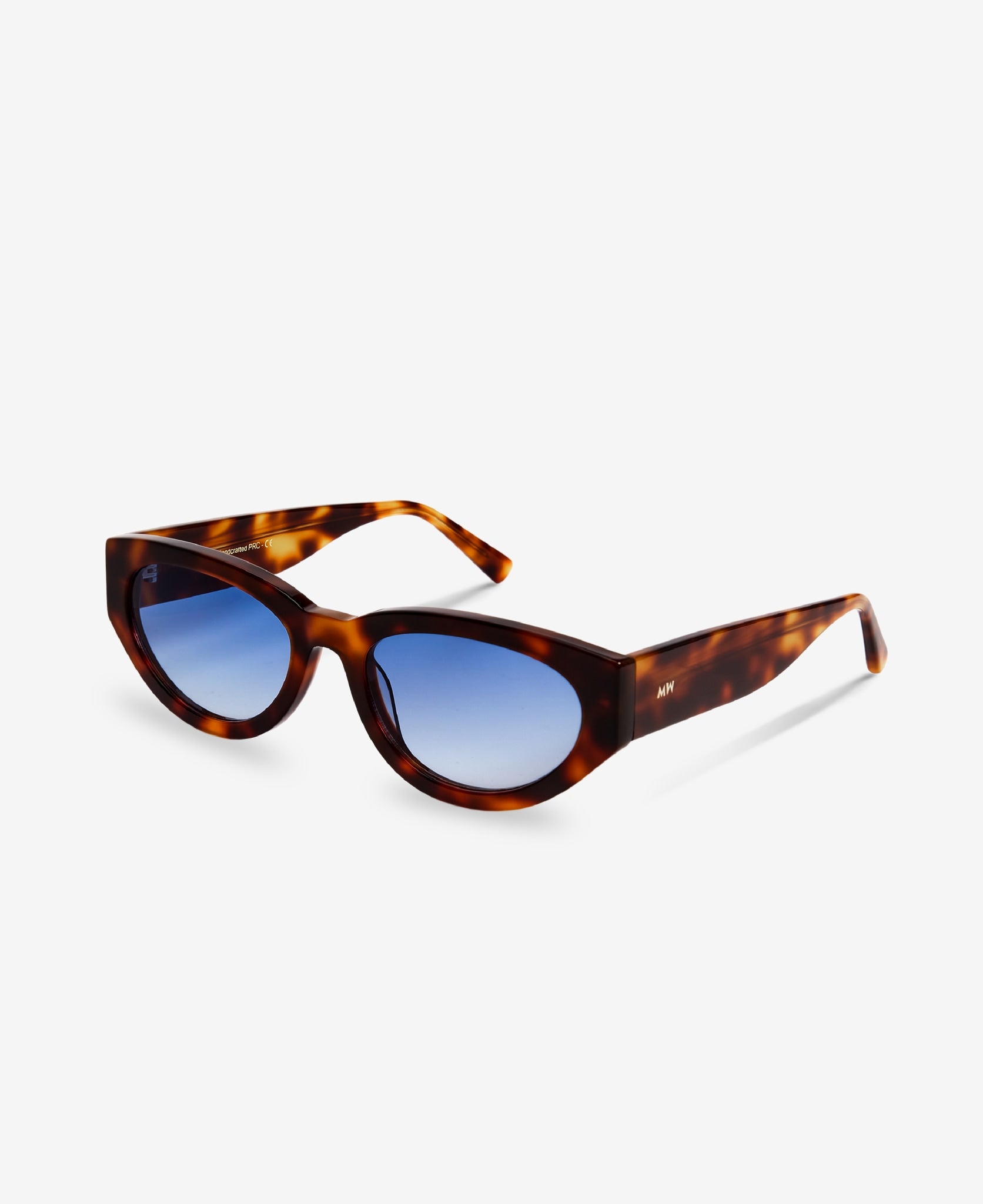 messyweekend-audrey-sonnenbrille-tortoise-blue-oval-cat-eye image 2