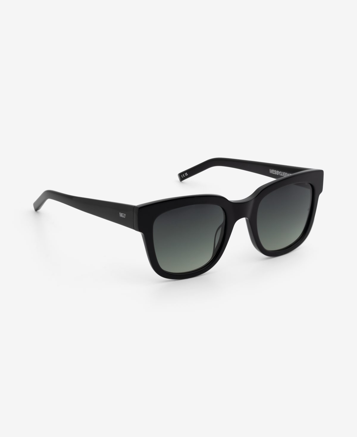 messyweekend-lu-sonnenbrille-black-deep-green-gradient image 5