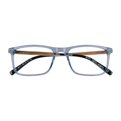 botaniq-brille-mit-sehst-rke-f-r-herren-rechteckig-acetat-grau image 8