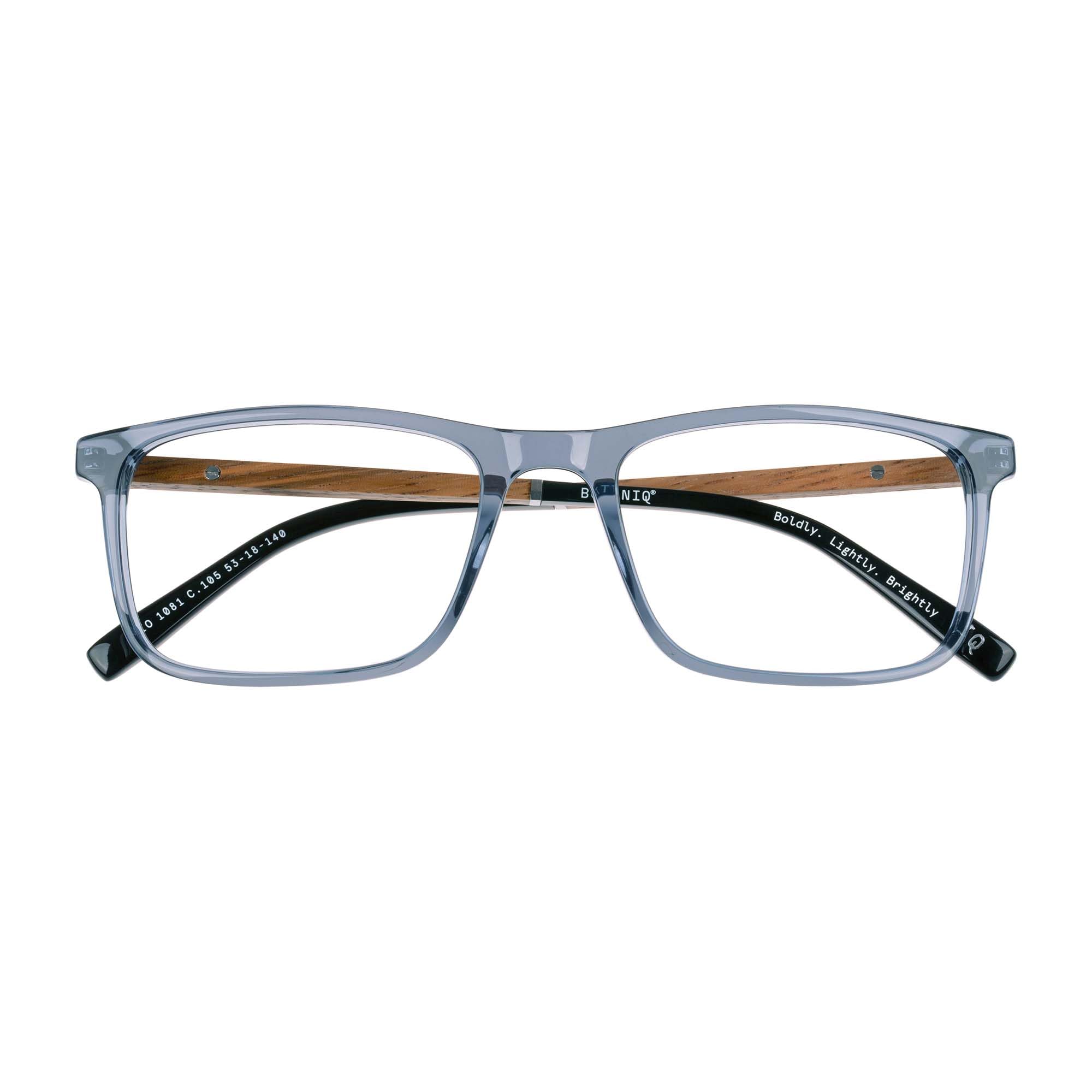 botaniq-brille-mit-sehst-rke-f-r-herren-rechteckig-acetat-grau image 2