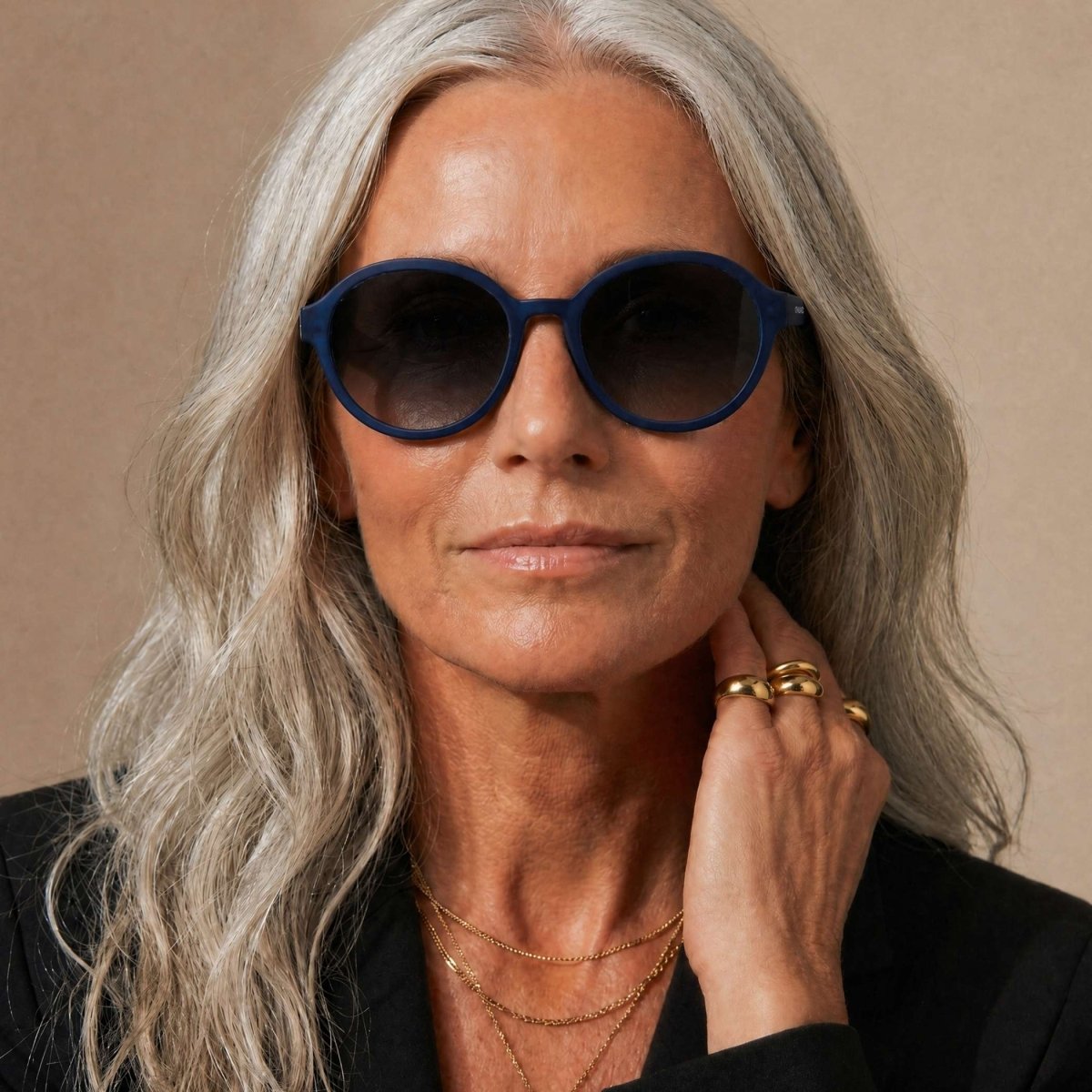 rau-readers-elle-sonnenbrille-mit-st-rke-midnight-blue-matte image 2