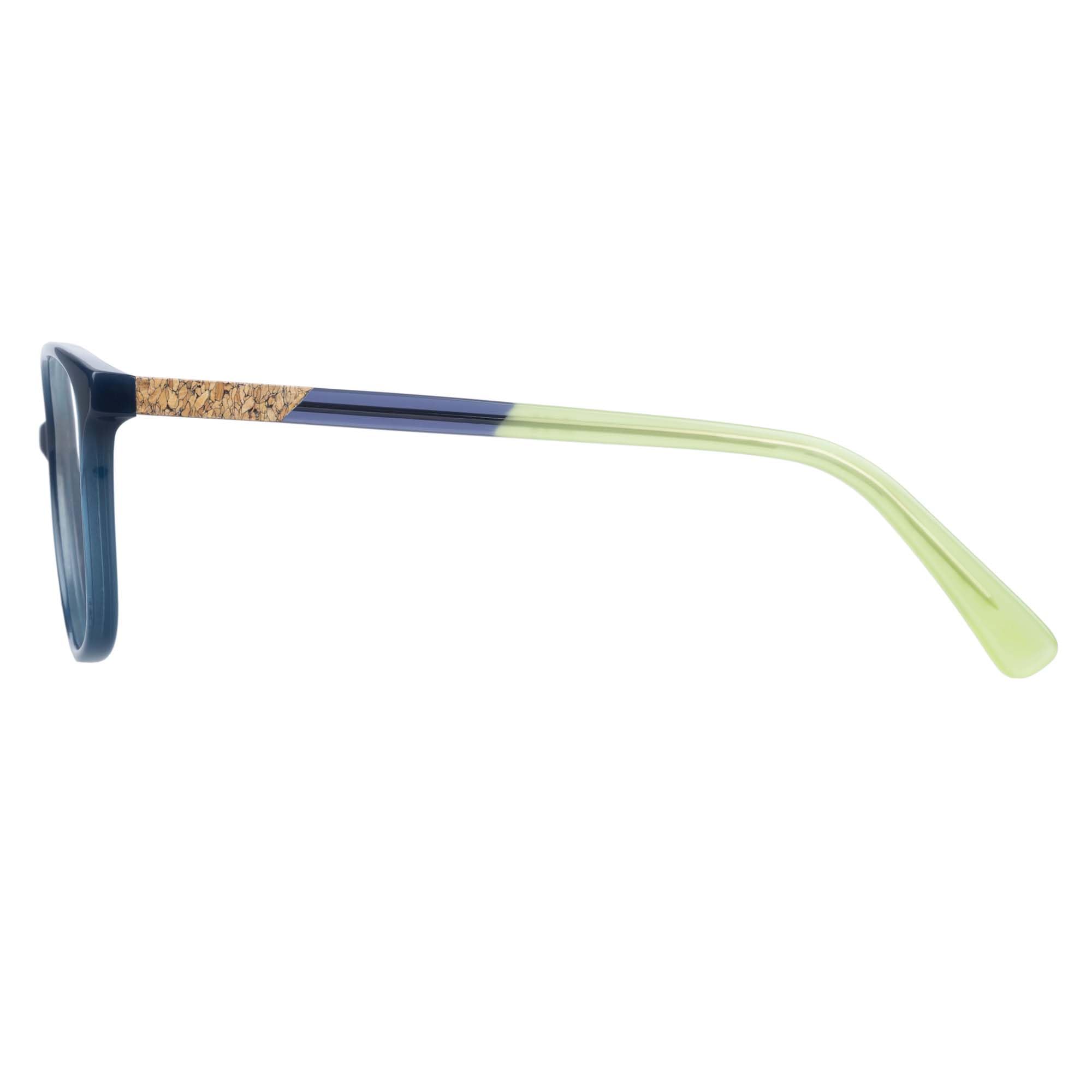 botaniq-brille-mit-sehst-rke-f-r-damen-schmetterling-acetat-gloss-navy-cork-navy image 3