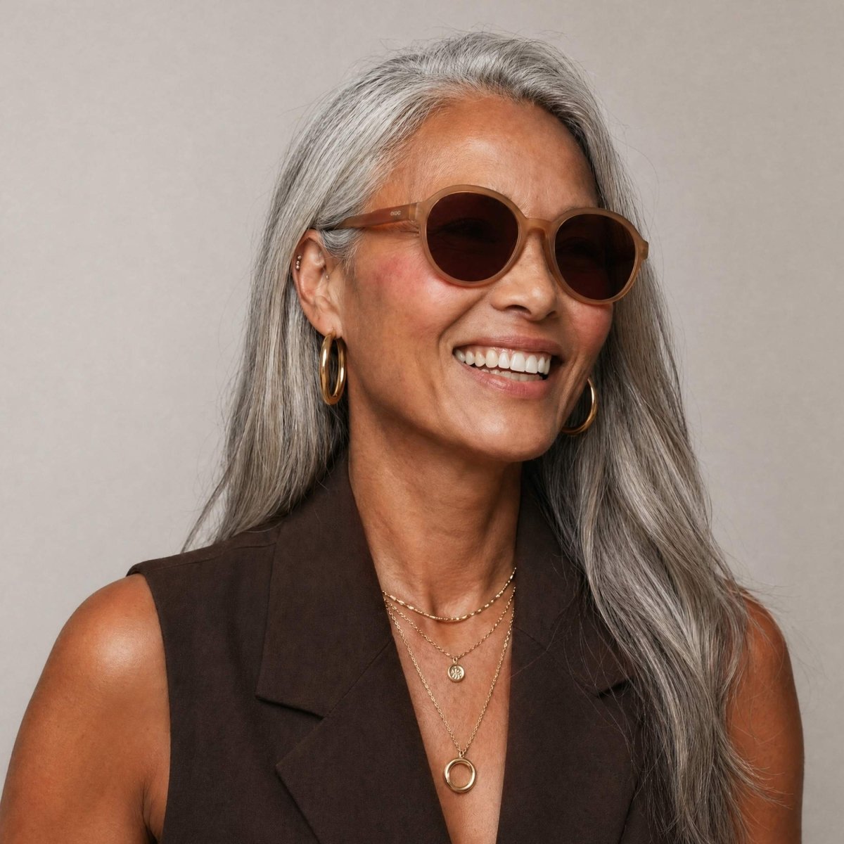 rau-readers-elle-sonnenbrille-suede-matte-mit-st-rke image 2