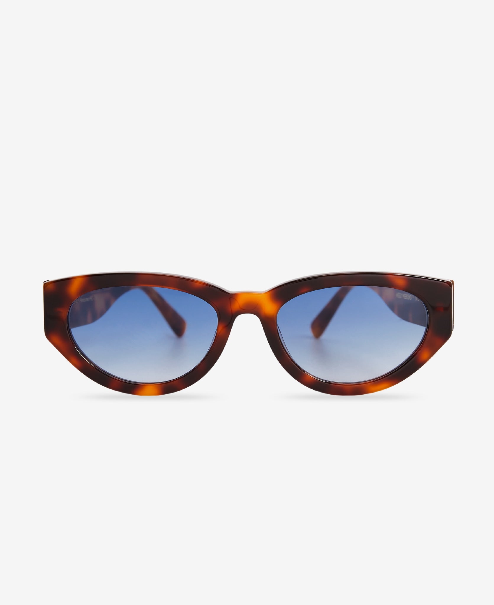 messyweekend-audrey-sonnenbrille-tortoise-blue-oval-cat-eye image 1