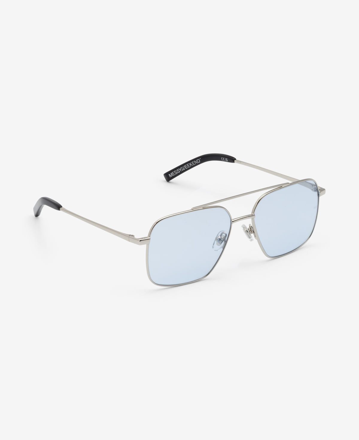 messyweekend-veo-sonnenbrille-shiny-silver-soft-blue image 5