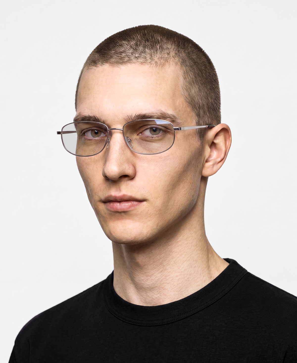 messyweekend-aven-sonnenbrille-shiny-silver-clear image 3